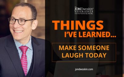 5 Things I’ve Learned in My 50 Years: Make Someone Laugh Today