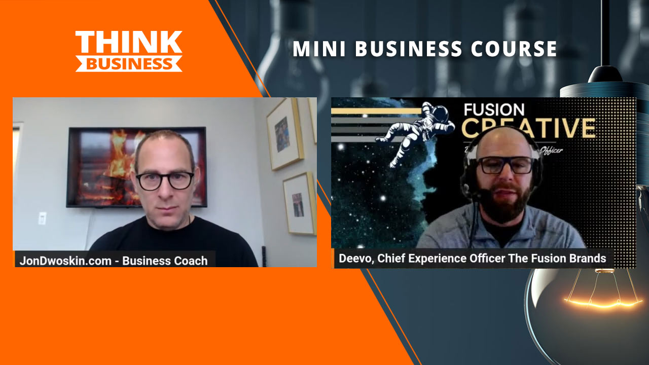 Jon Dwoskin's Mini Business Course: Why Branding is a Business Investment with Deevo Tindall