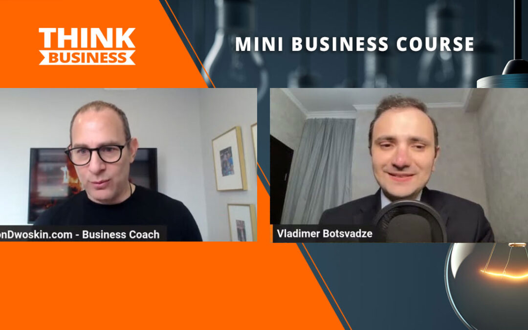 Jon Dwoskin’s Mini Business Course: Staying Consistent on Social with Vladimer Botsvadze