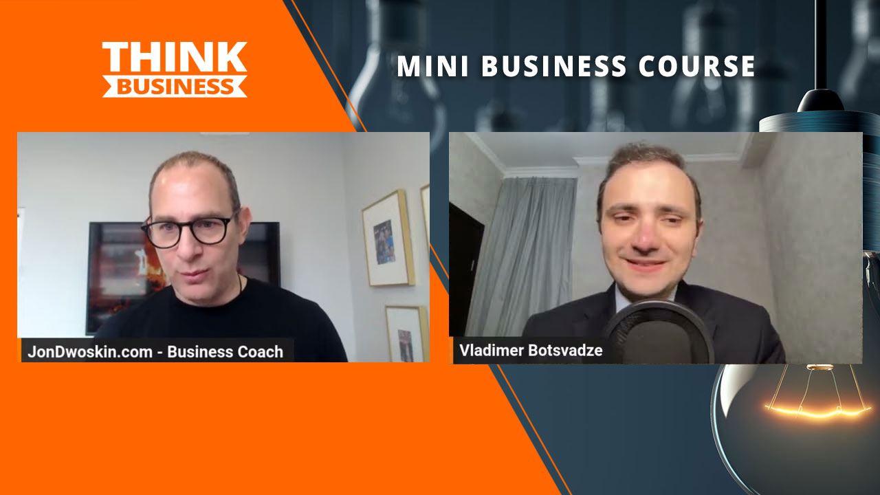 Jon Dwoskin's Mini Business Course: Staying Consistent on Social with Vladimer Botsvadze