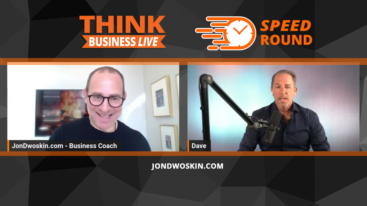 Jon Dwoskin's Speed Round with Dave Wolcott