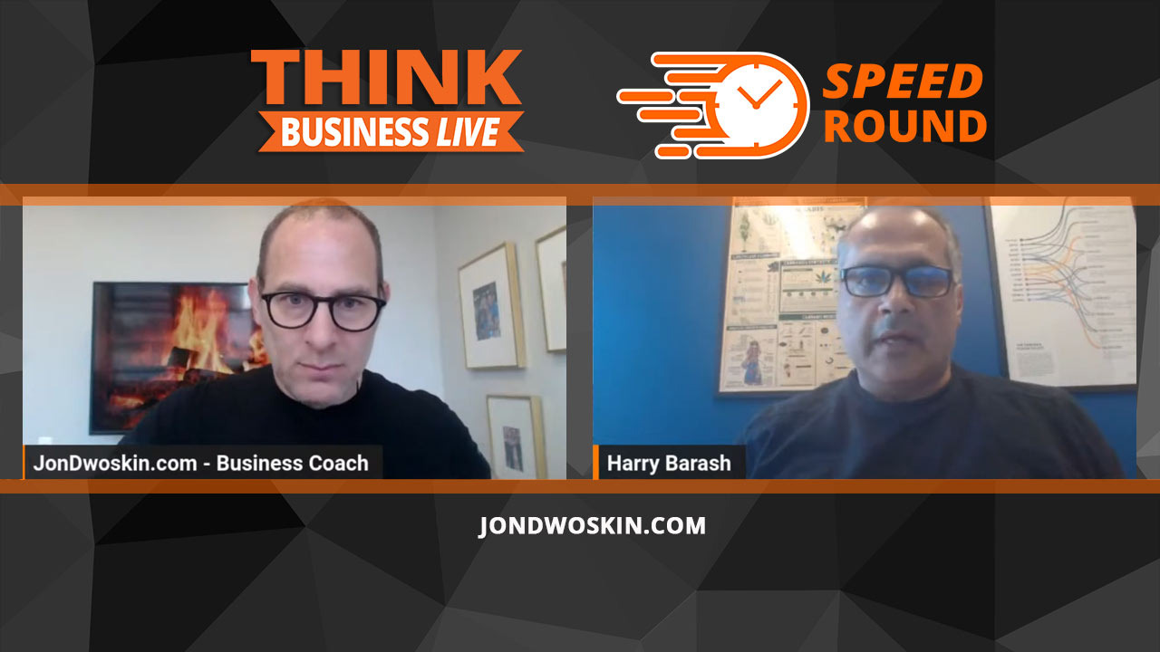 Jon Dwoskin's Speed Round with Harry Barash