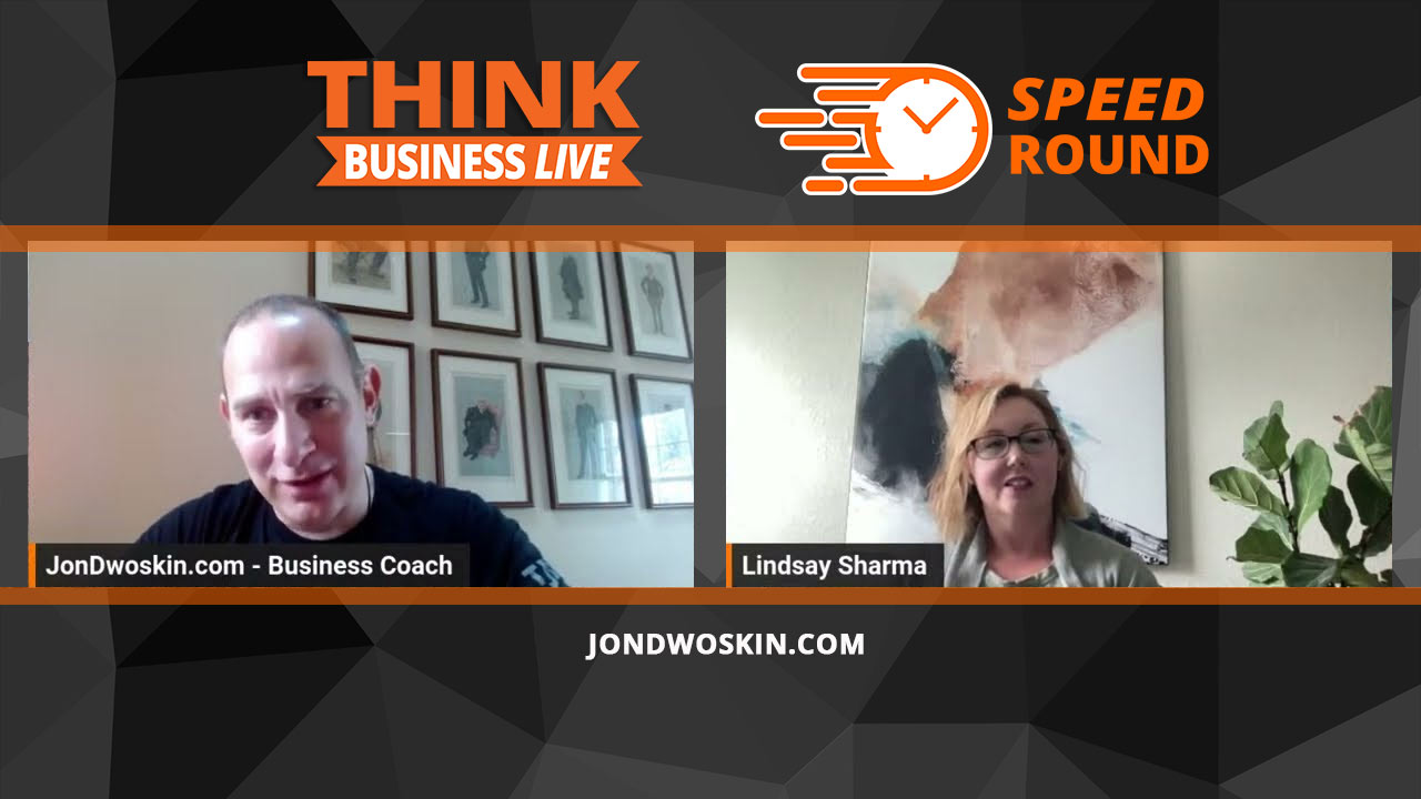 Jon Dwoskin's Speed Round with Lindsay Sharma