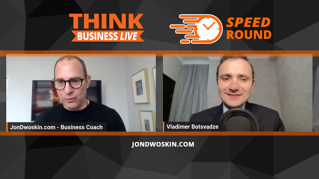 Jon Dwoskin's Speed Round with Vladimer Botsvadze