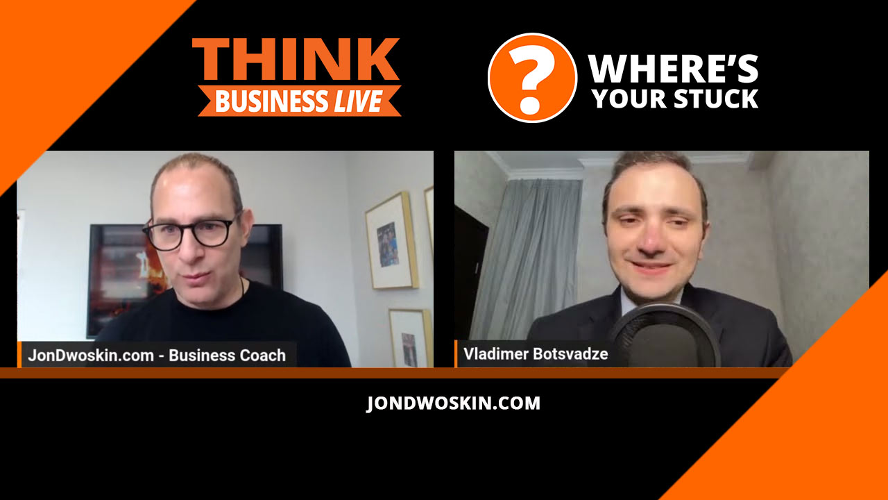 Jon Dwoskin's Where's Your Stuck with Vladimer Botsvadze