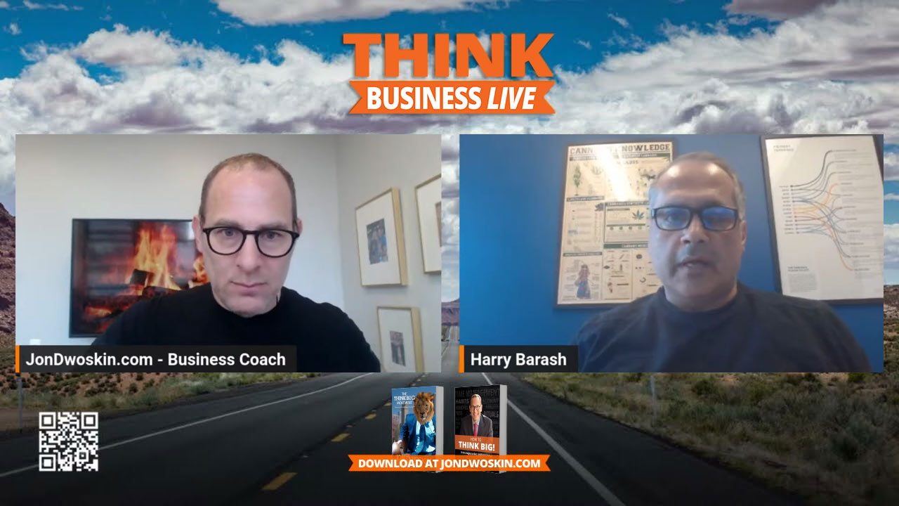 THINK Business LIVE: Jon Dwoskin Talks with Harry Barash