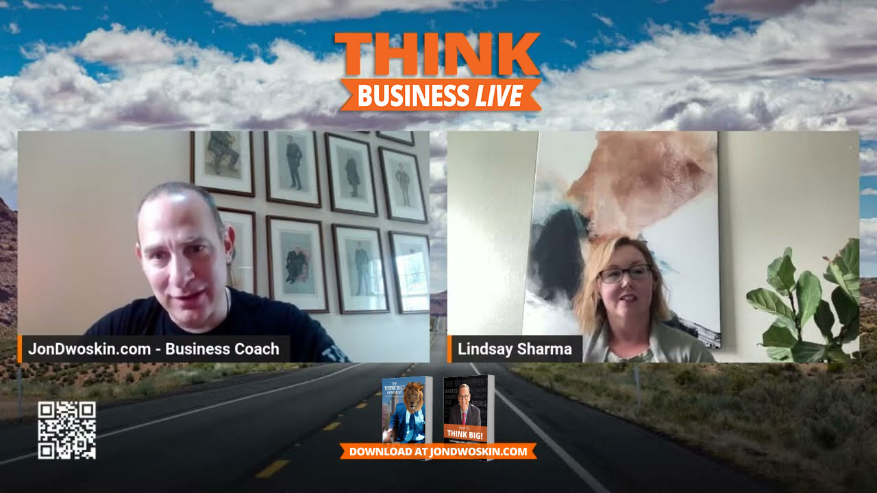 THINK Business LIVE: Jon Dwoskin Talks with Lindsay Sharma