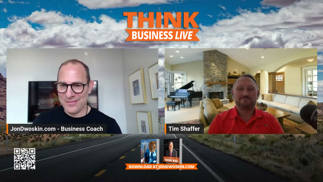 THINK Business LIVE: Jon Dwoskin Talks with Timothy Shaffer