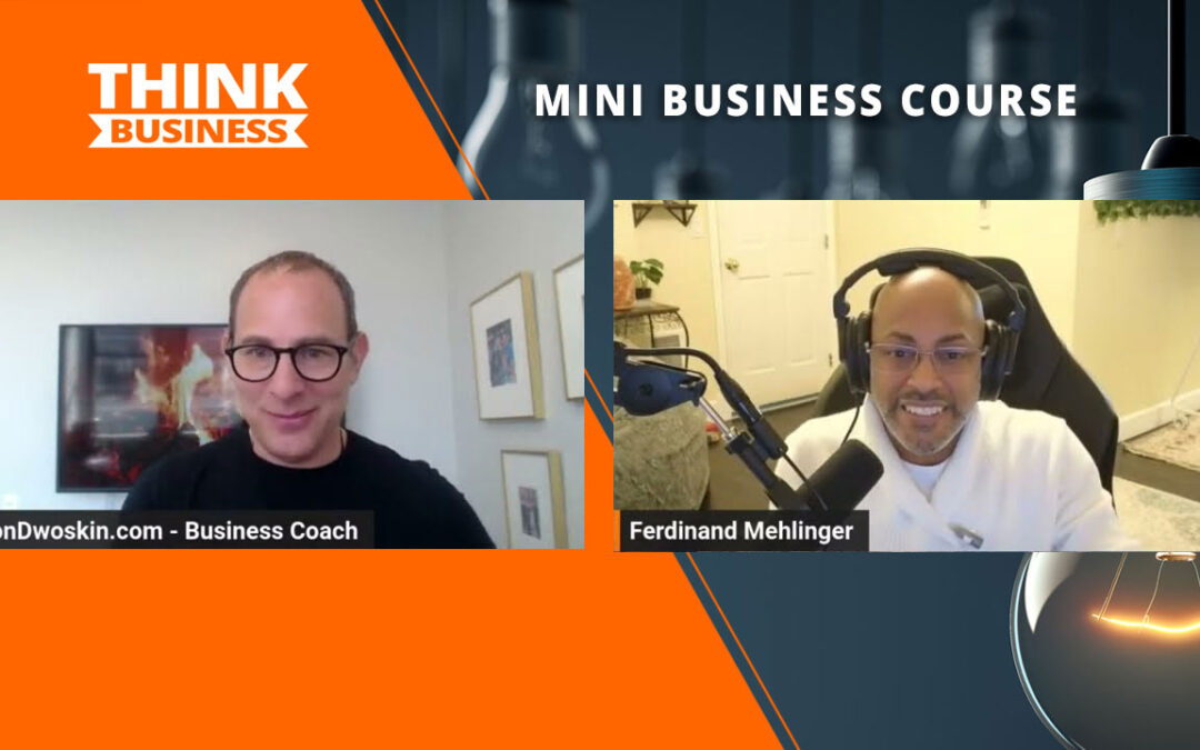 Jon Dwoskin’s Mini Business Course: SEO Fundamentals with Ferdinand Mehlinger