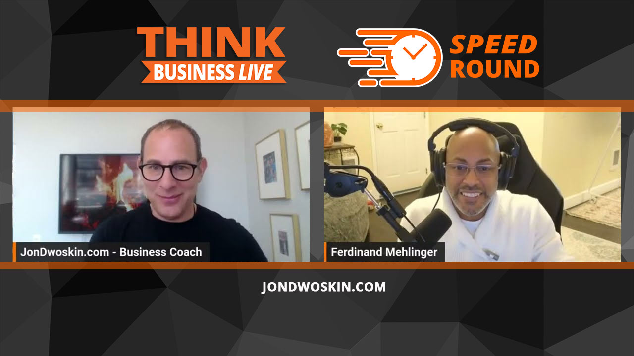 Jon Dwoskin's Speed Round with Ferdinand Mehlinger