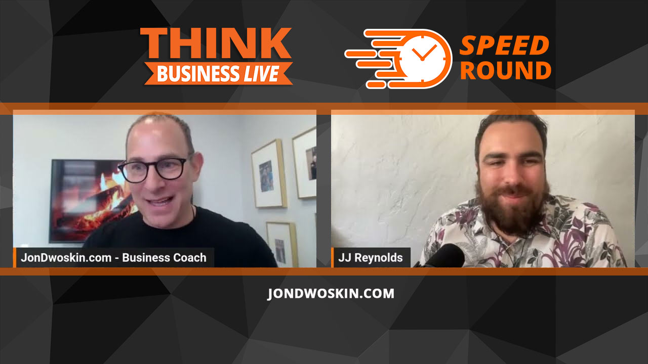 Jon Dwoskin's Speed Round with JJ Reynolds