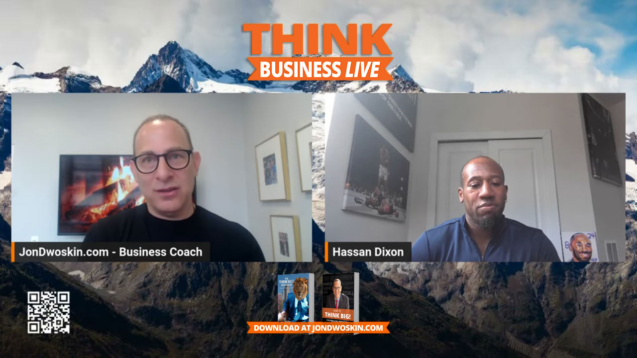 THINK Business LIVE: Jon Dwoskin Talks with Hassan Dixon