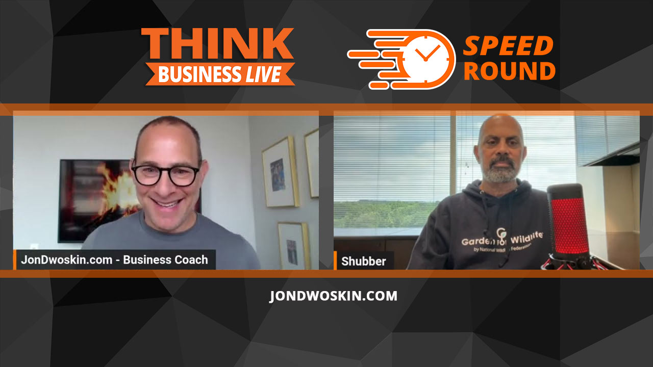 Jon Dwoskin's Speed Round with Shubber Ali