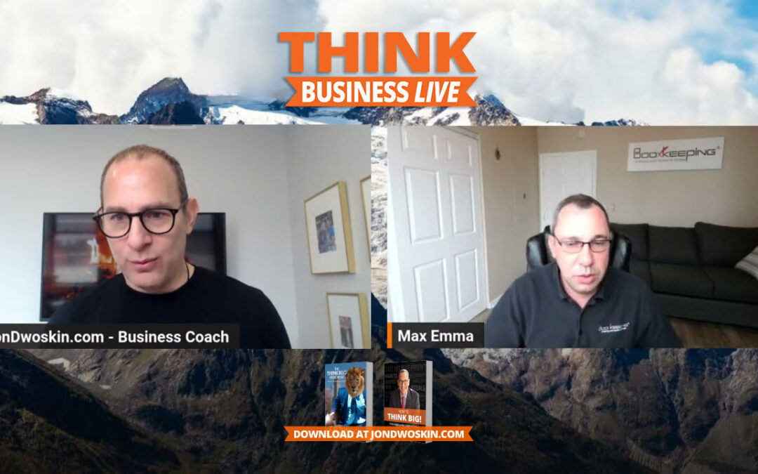 THINK Business LIVE: Jon Dwoskin Talks with Max Emma