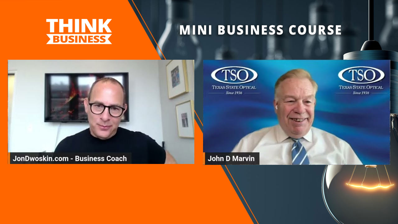 Jon Dwoskin's Mini Business Course: Setting Intentions with John Marvin