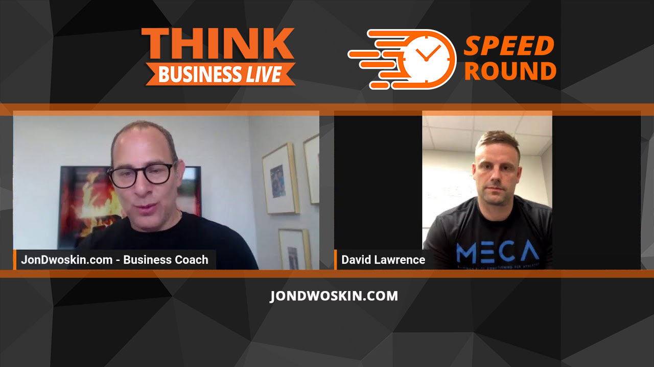 Jon Dwoskin's Speed Round with David Lawrence