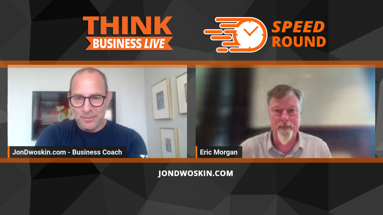 Jon Dwoskin's Speed Round with Eric Morgan