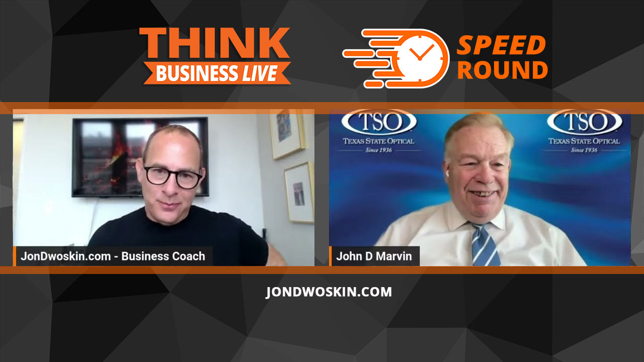 Jon Dwoskin's Speed Round with John Marvin