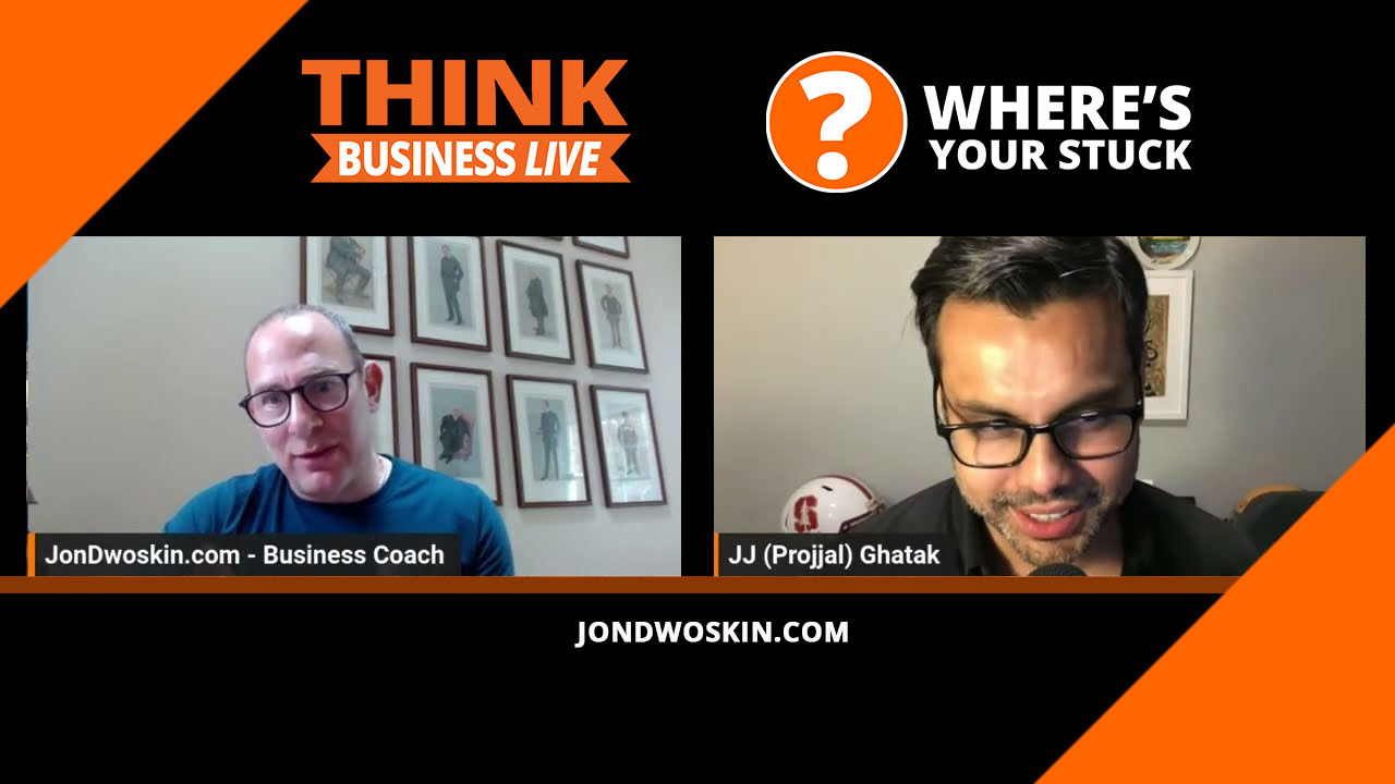 Jon Dwoskin's Where's Your Stuck with Projjal Ghatak