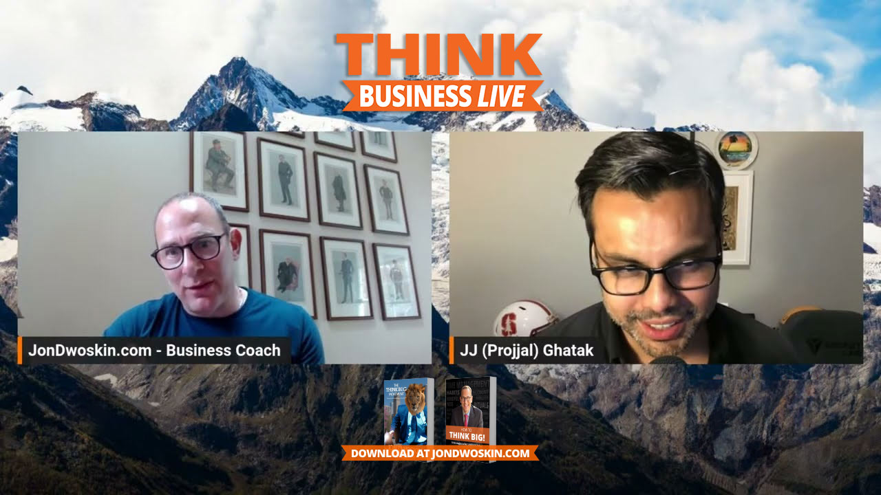THINK Business LIVE: Jon Dwoskin Talks with Projjal Ghatak