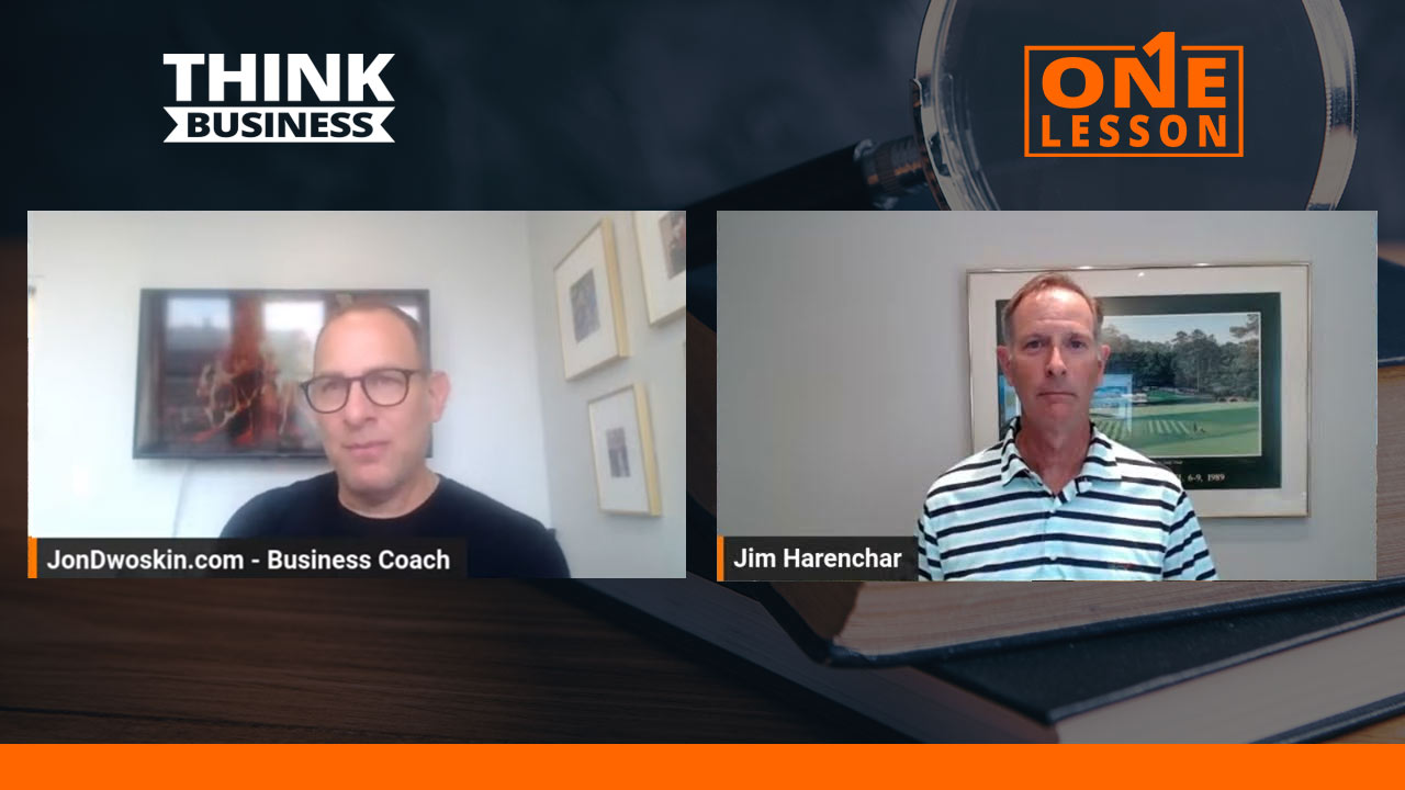 Jon Dwoskin's The ONE Lesson with James Harenchar