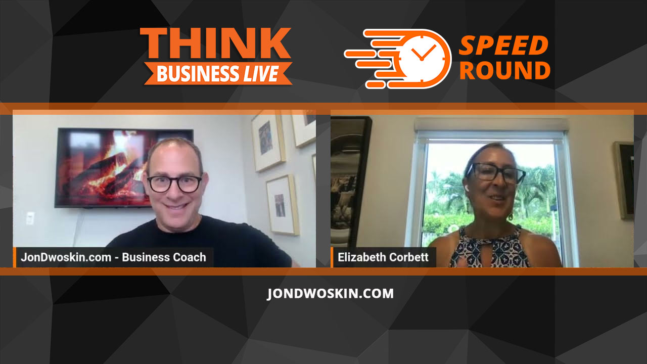 Jon Dwoskin's Speed Round with Elizabeth Corbett