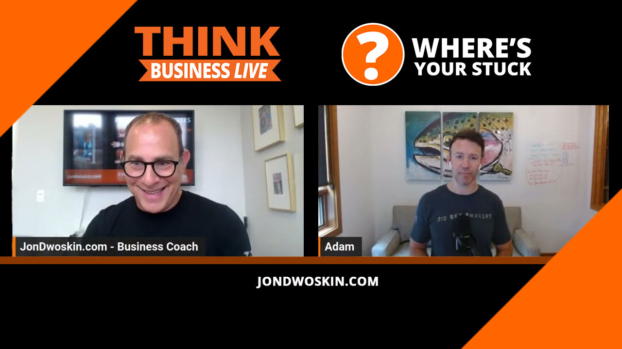 Jon Dwoskin's Where's Your Stuck with Adam Callinan