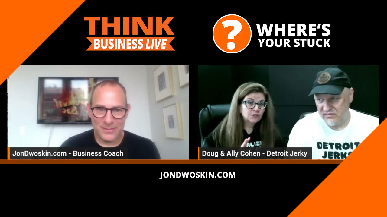 Jon Dwoskin's Where's Your Stuck with Ally and Doug Cohen