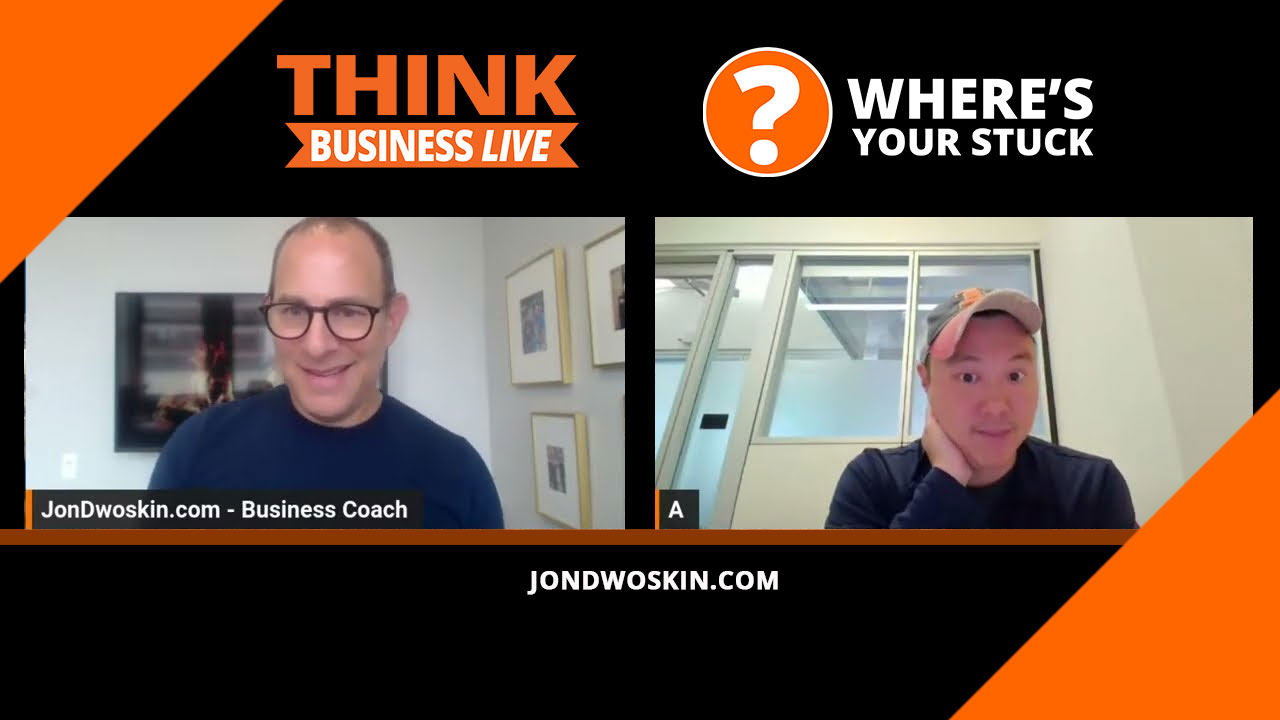 Jon Dwoskin's Where's Your Stuck with Andy Lee