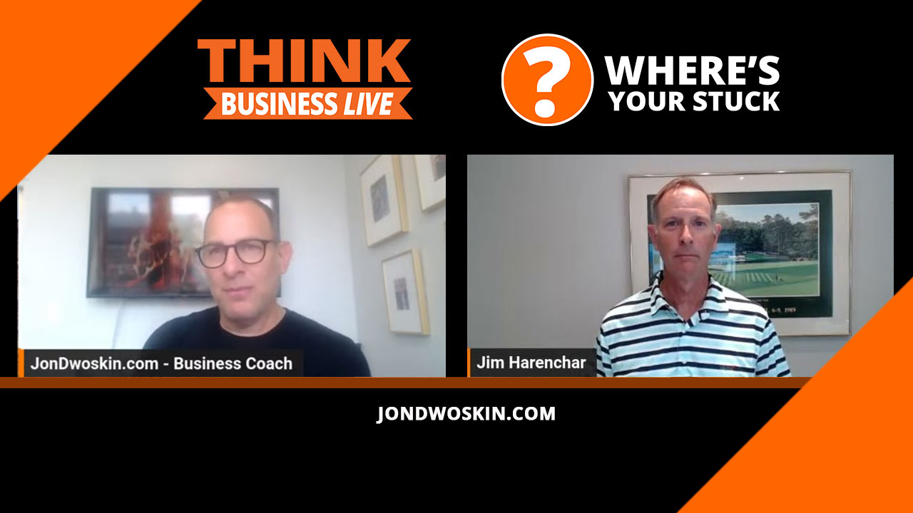 Jon Dwoskin's Where's Your Stuck with James Harenchar