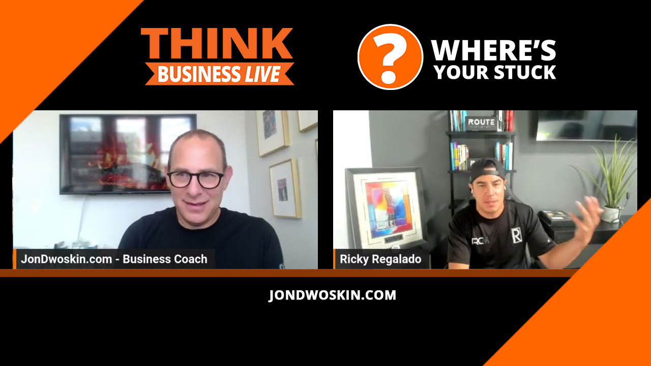 Jon Dwoskin's Where's Your Stuck with Ricardo Regalado