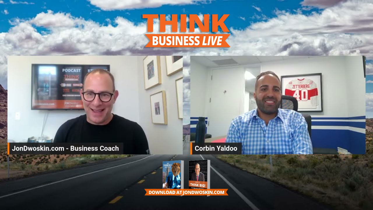 THINK Business LIVE: Jon Dwoskin Talks with Corbin Yaldoo
