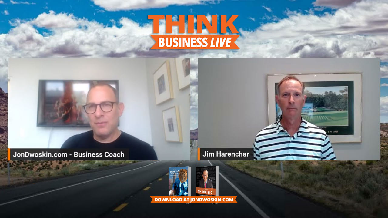 THINK Business LIVE: Jon Dwoskin Talks with James Harenchar