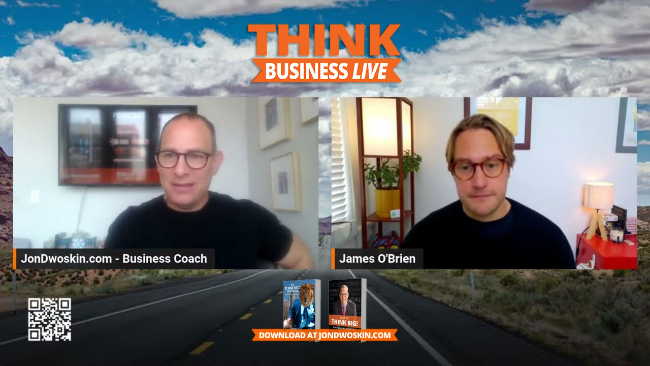 THINK Business LIVE: Jon Dwoskin Talks with James O'Brien