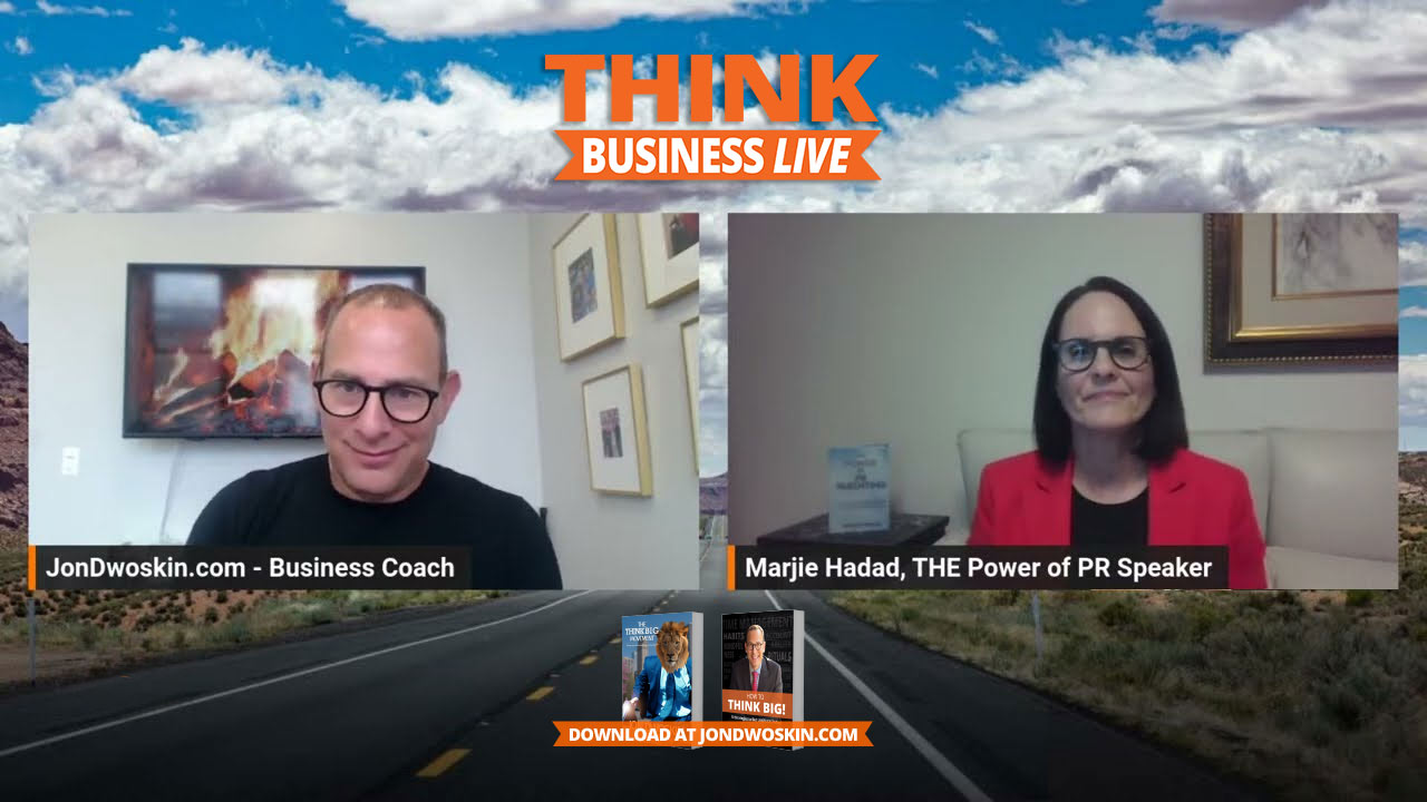 THINK Business LIVE: Jon Dwoskin Talks with Marjie Hadad