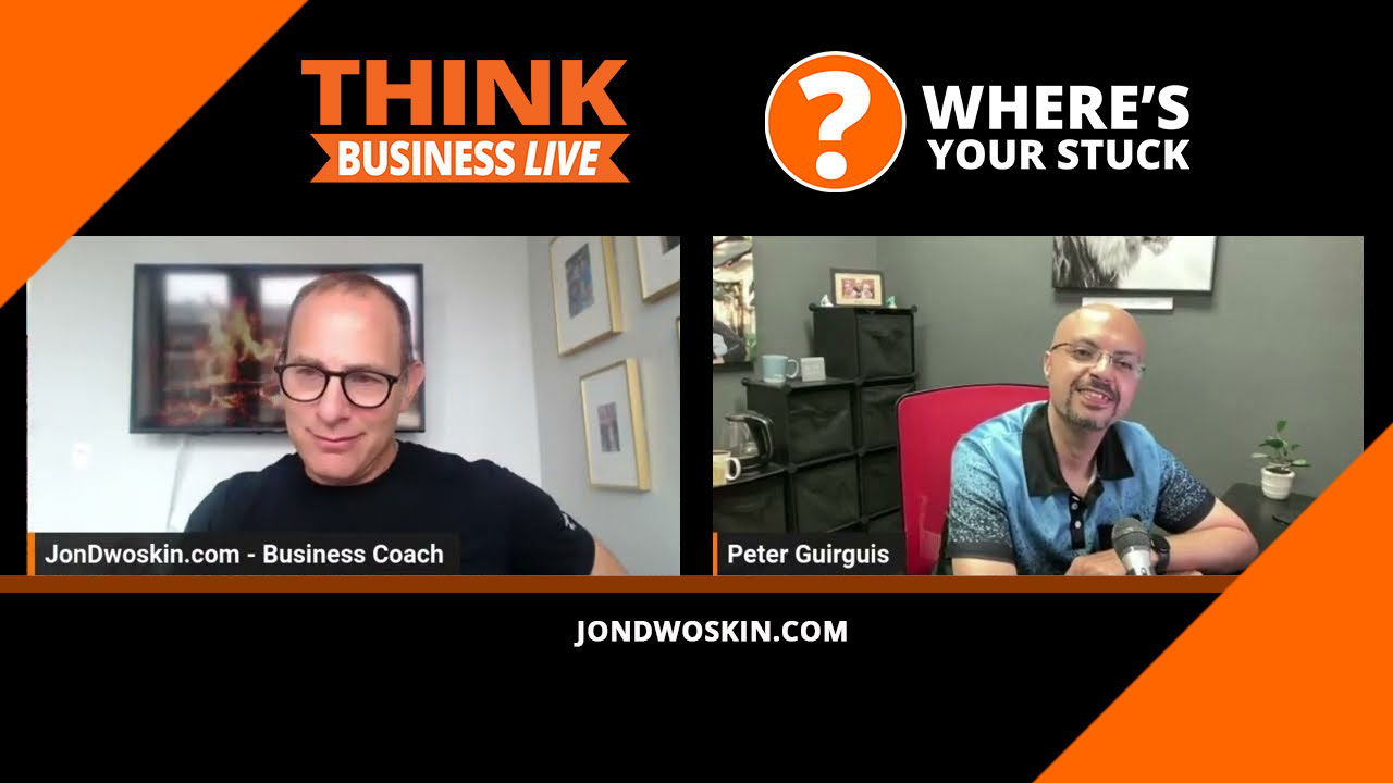 Jon Dwoskin's Where's Your Stuck with Peter Guirguis