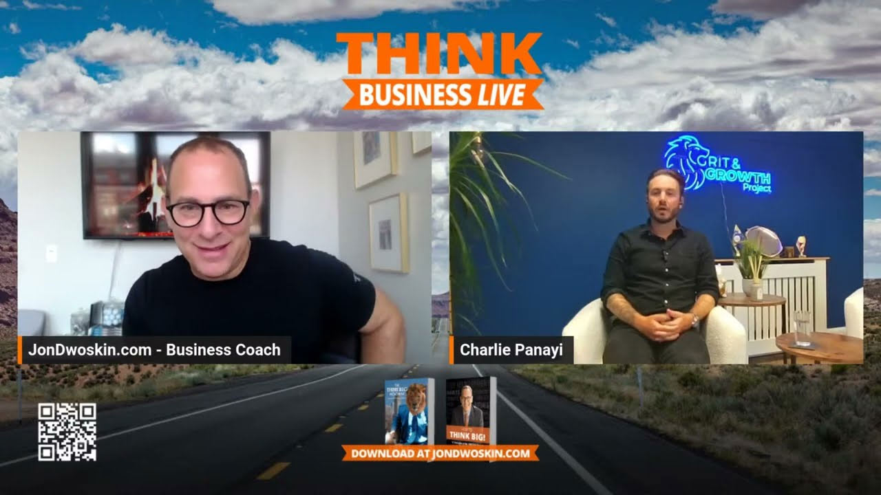 THINK Business LIVE: Jon Dwoskin Talks with Charlie Panayi