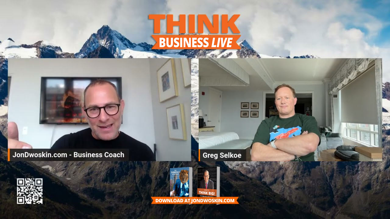 THINK Business LIVE: Jon Dwoskin Talks with Greg Selkoe
