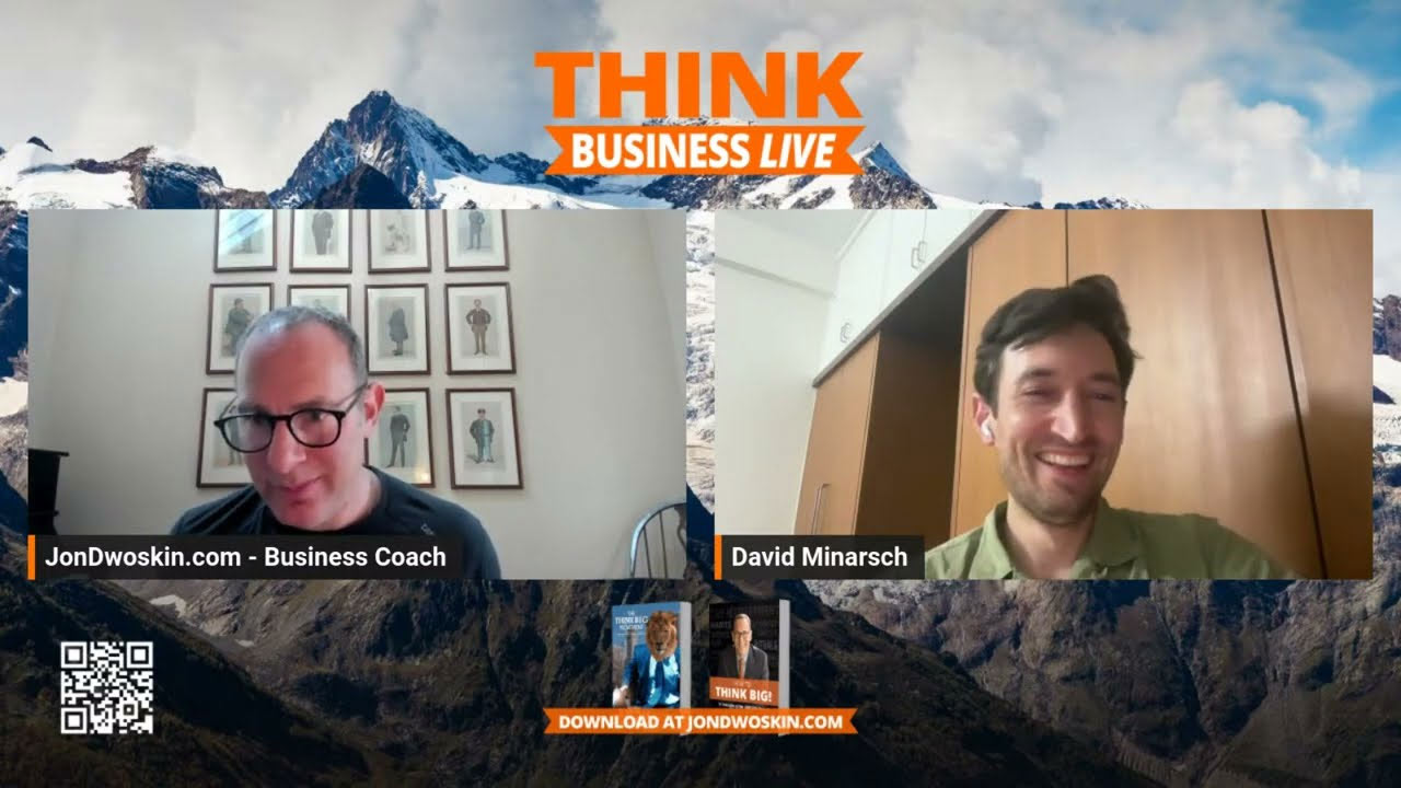 THINK Business LIVE: Jon Dwoskin Talks with David Minarsch