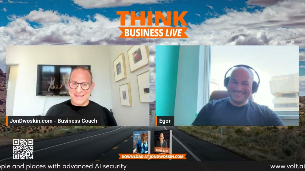 THINK Business LIVE: Jon Dwoskin Talks with Egor Olteanu