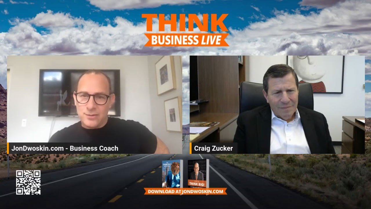 THINK Business LIVE: Jon Dwoskin Talks with Craig Zucker