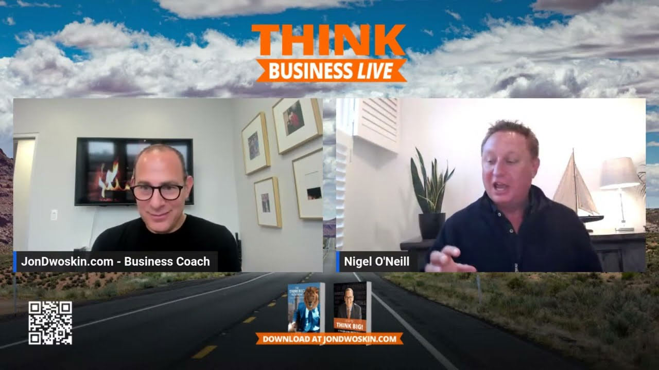 THINK Business LIVE: Jon Dwoskin Talks with Nigel O'Neill