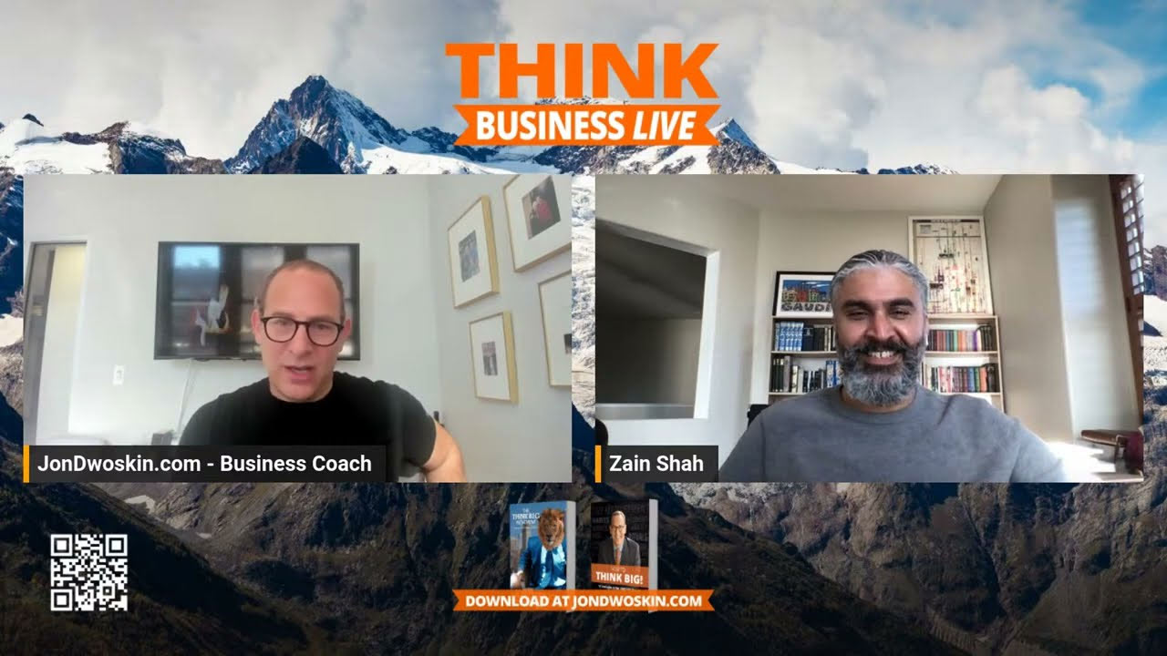 THINK Business LIVE: Jon Dwoskin Talks with Zainulabedin Shah