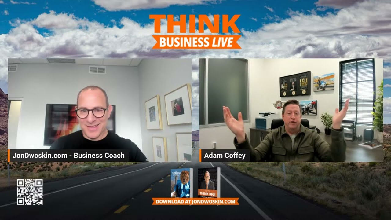 THINK Business LIVE: Jon Dwoskin Talks with Adam Coffey