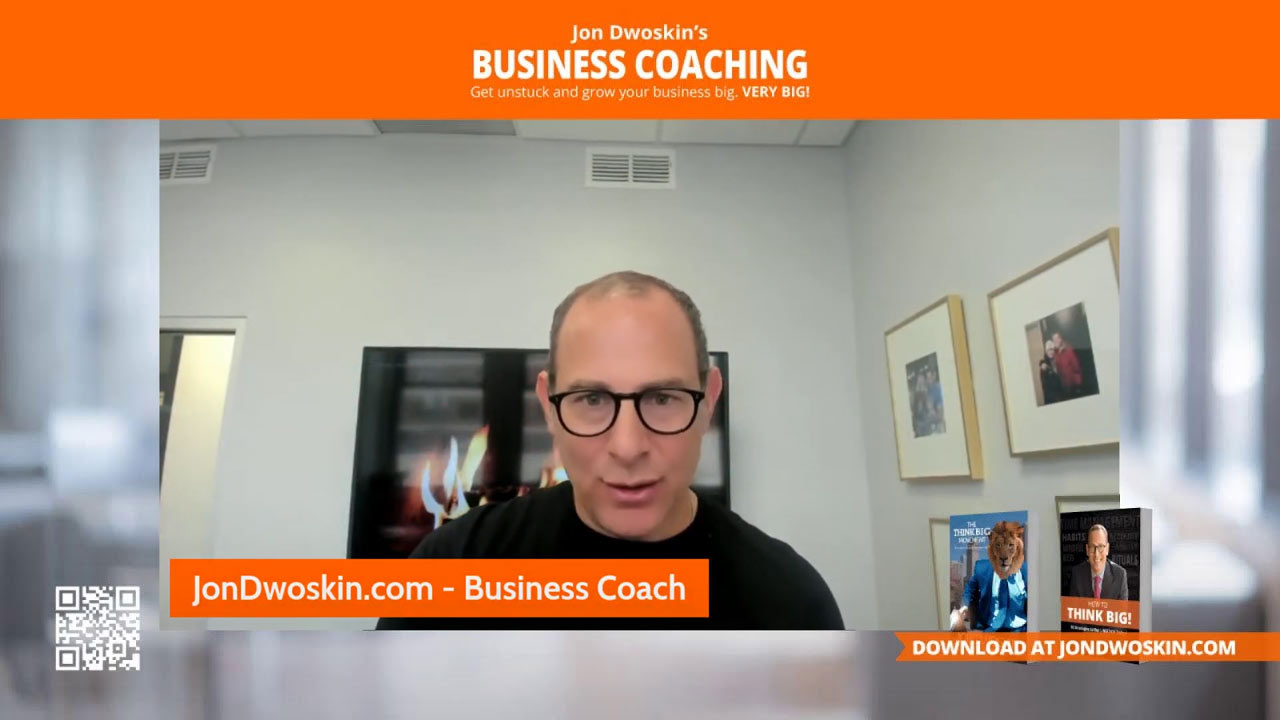 Jon Dwoskin's Business Coaching - What Are You Doing About Distractions?