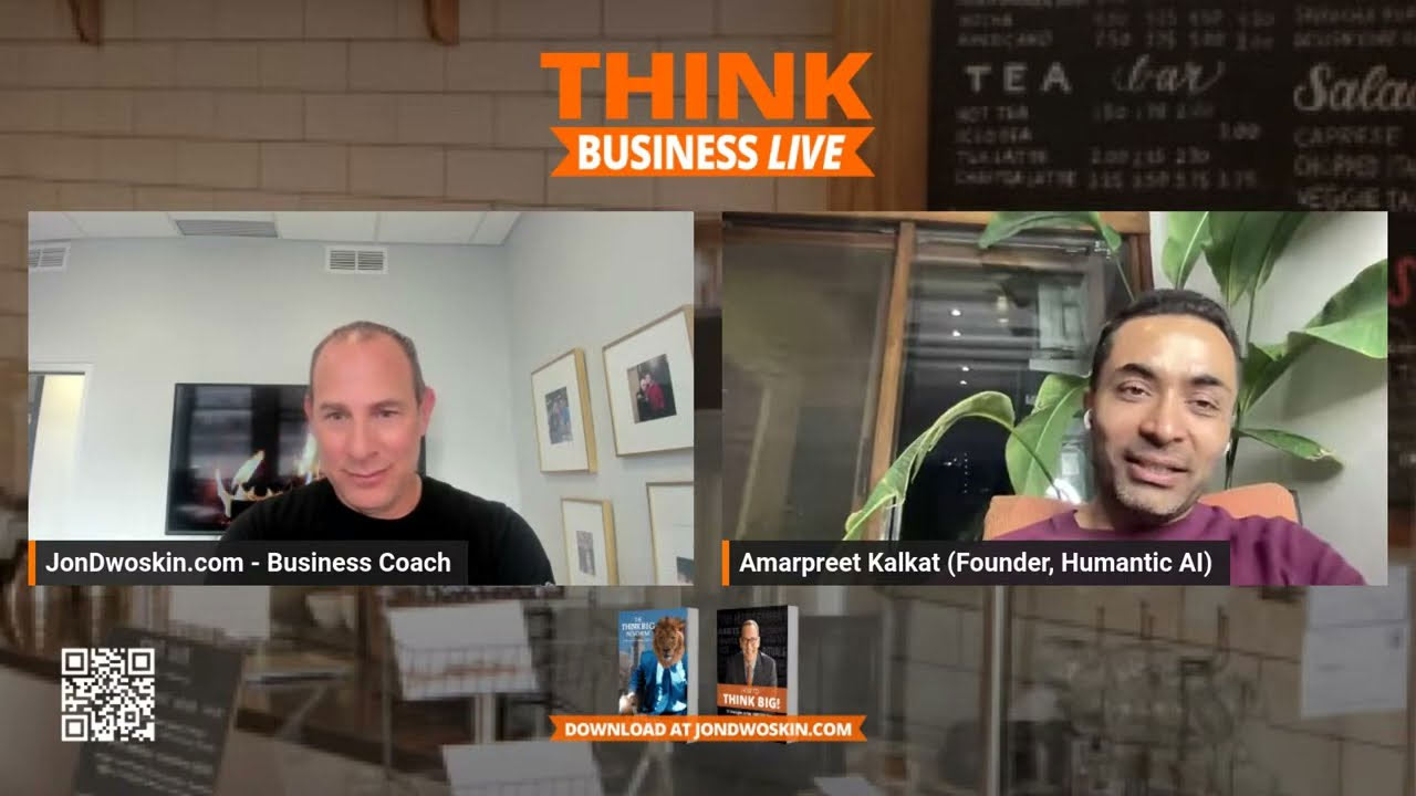THINK Business LIVE: Jon Dwoskin Talks with Amarpreet Kalkat