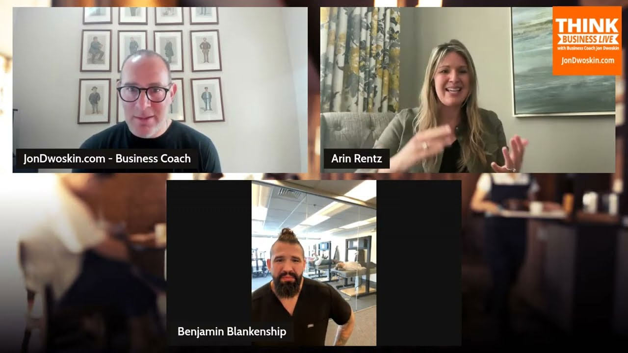 THINK Business LIVE: Jon Dwoskin Talks with Benjamin Blankenship and Arin Rentz