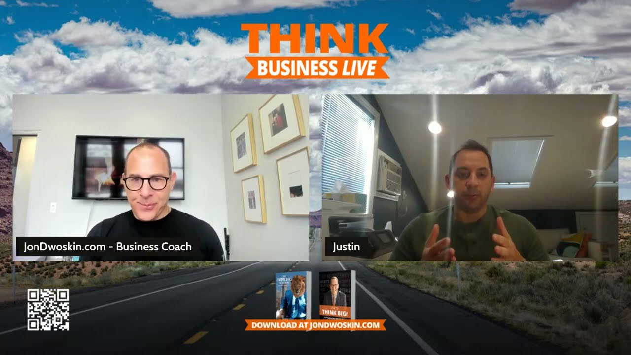 THINK Business LIVE: Jon Dwoskin Talks with Justin Goldstein