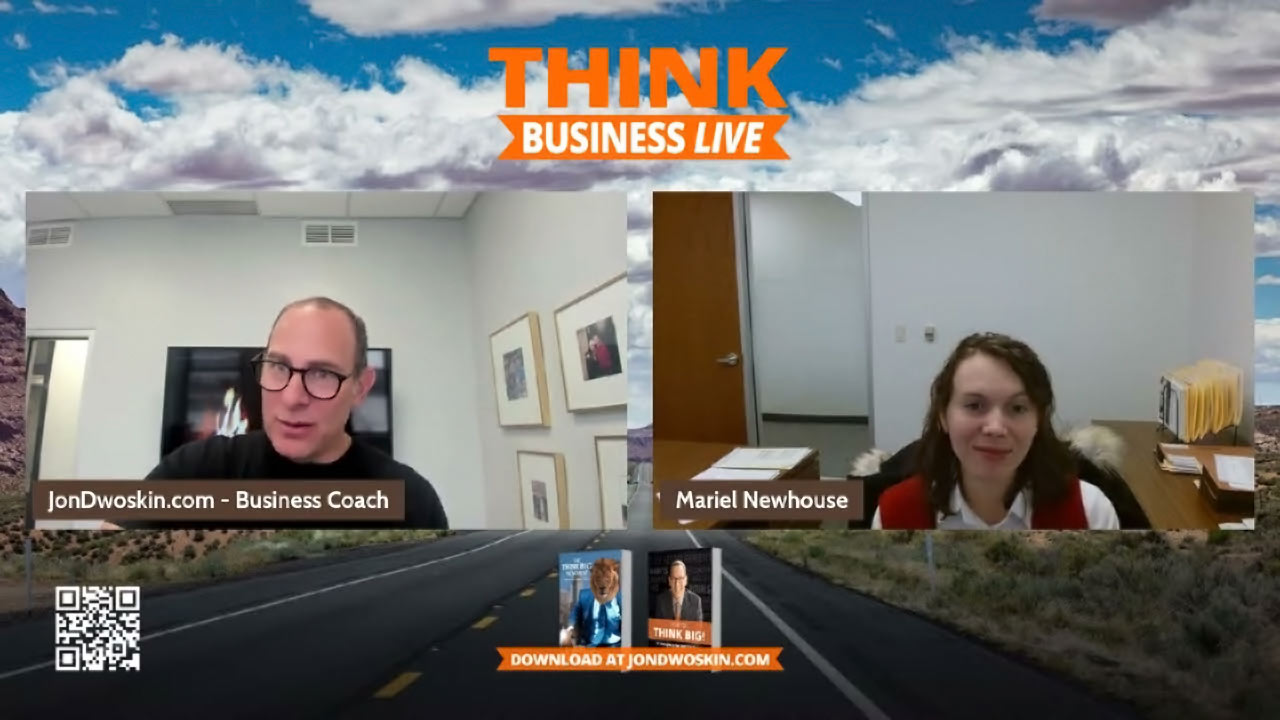 THINK Business LIVE: Jon Dwoskin Talks with Mariel Newhouse