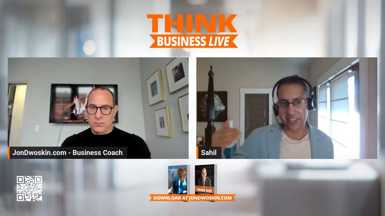 THINK Business LIVE: Jon Dwoskin Talks with Sahil Patel